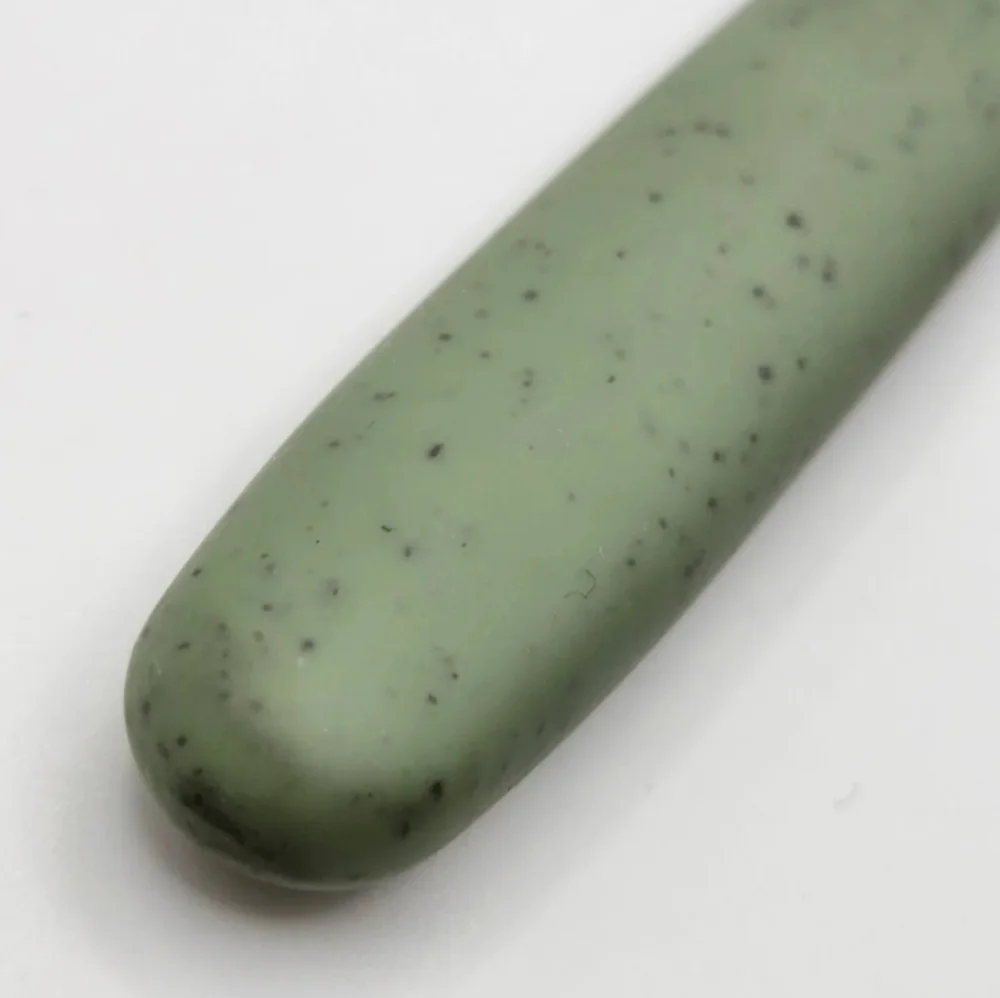 Stainless Steel Pie Server, Green Handle